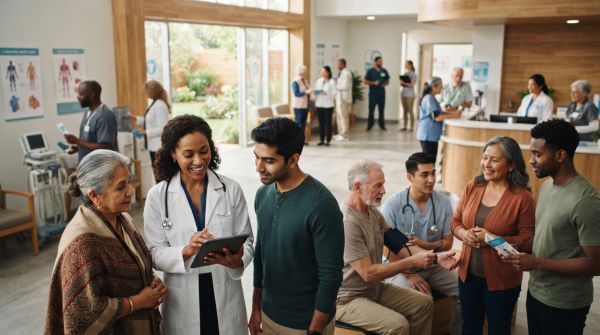How is the UK addressing health disparities among different communities?